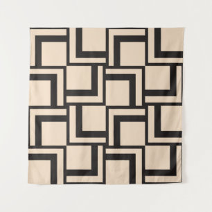 Decorative wallpaper design in shape. Vintage luxu Tapestry