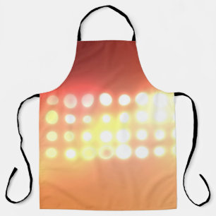 Decorative white trees. Winter branches. A hand-dr Apron