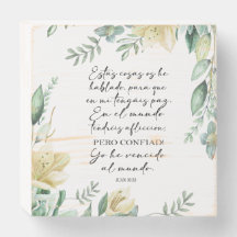 Decorative wooden sign