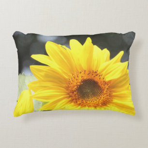 Decorative Yellow Sunflower Cushion