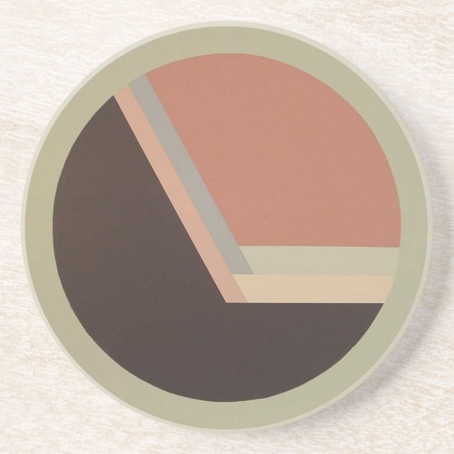 DecoSphere coaster (mauve) (Front)