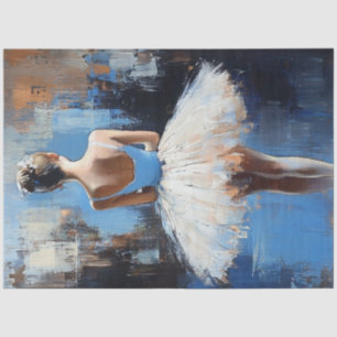 Decoupage Abstract Ballet Dancer Tissue Paper