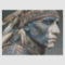 Decoupage American Indian Warrior Chief 