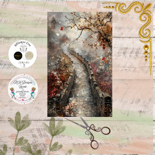 Decoupage Ancient Great Wall of China Tissue Paper