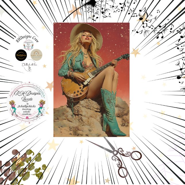 Decoupage Artist Alizabeth the Content Creator Tissue Paper (Creator Uploaded)