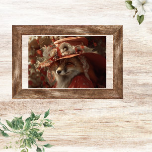 Decoupage Autumn Fox Rustic Southern Charm  Tissue Paper