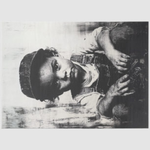 Decoupage Boy The Little Adventurer Tissue Paper