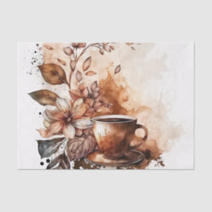 Decoupage crafters coffee lovers tissue paper