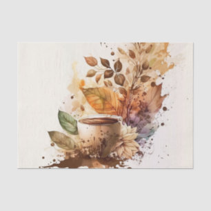 Decoupage crafters coffee lovers tissue paper