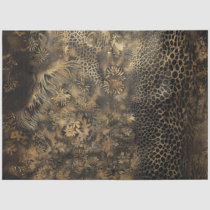 Decoupage Faux Finish Reptile Skin Texture  Tissue Paper