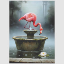 Decoupage Flamingo Collection