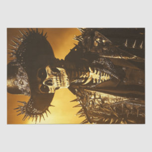 Decoupage Gothic Spiked Cowboy Dark Fantasy  Tissue Paper