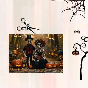 Decoupage Halloween Family Celebration Tissue Paper
