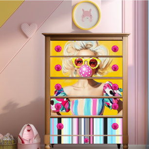 Decoupage Hot Summer Hippie Sister Twin Tissue Paper