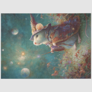 Decoupage Magical World of Mouse In Universe Tissue Paper