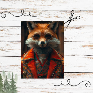 Decoupage Majestic Fox Regal Flair Tissue Paper