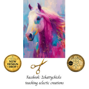Decoupage Painted Horse Collection Gentle Radiance Tissue Paper