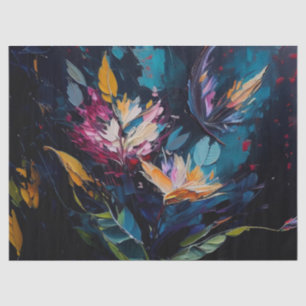 Decoupage paper, Wrapping Pa Floral Kaleidoscope 3 Tissue Paper