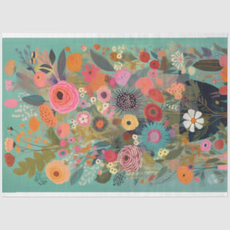 Decoupage Paper, Wrapping Paper- Blossom Dreams Tissue Paper