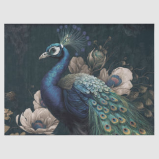 Decoupage paper, Wrapping Paper - Majestic Peacock
