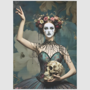 Decoupage Poetic Gothic Motifs  Tissue Paper