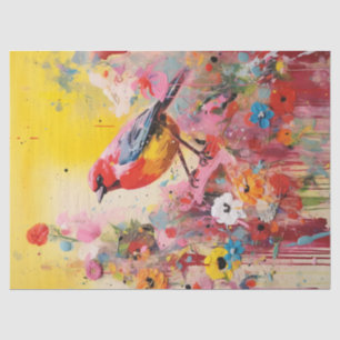 Decoupage Tissue Paper - Flowered Fantasies
