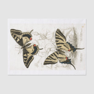 Decoupage Vintage Butterflys Tissue Paper