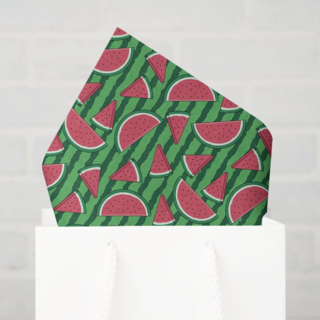 Decoupage Watermelon Birthday Tissue Paper (Gift Bag)
