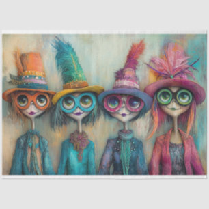 Decoupage Whimsical Chenal Country Club Moms 1 Tissue Paper