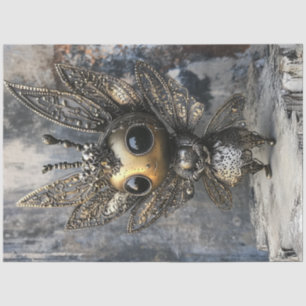 Decoupage Whimsical Fairy Creature Intricate Wings Tissue Paper