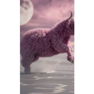 Decoupage Whimsical Pink Cotton Candy Highland Tissue Paper