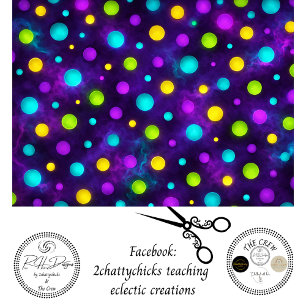 Decoupage Whimsical Wonderland Cosmic Dots Tissue Paper
