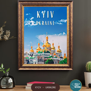 Découvrez la beauté de Kiev Poster