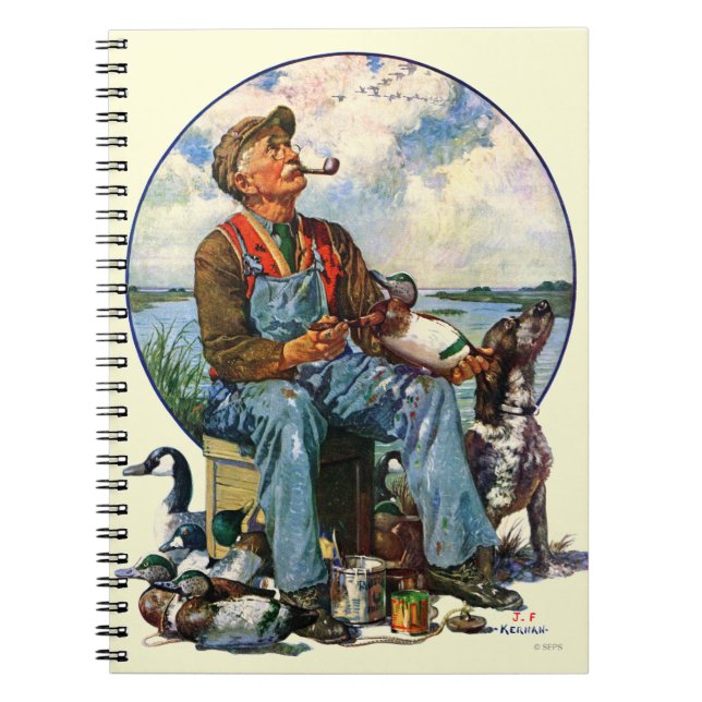 Decoys Spiral Notebook (Front)