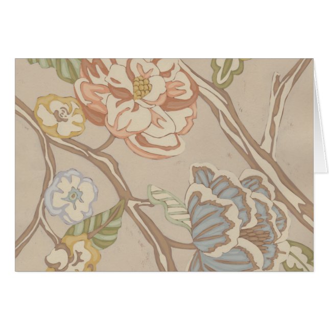 Decrative Organza Chintz Floral Design (Front Horizontal)