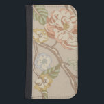 Decrative Organza Chintz Floral Design Samsung S4 Wallet Case<br><div class="desc">A decorative organza chintz floral design,  the pale colours offer a muted beauty without taking away any power from this piece. Hang it in your bedroom,  your living room,  or any room. You can't go wrong with this purchase!</div>