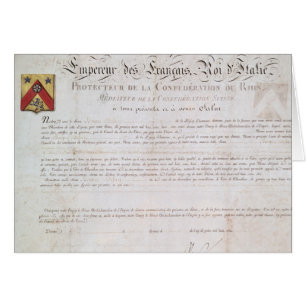 Decree of nobility created under the First