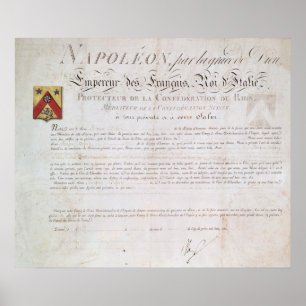Decree of nobility created under the First Poster