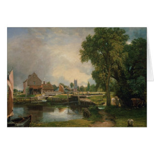 Dedham Lock and Mill, 1820