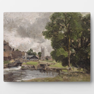 Dedham Lock and Mill Plaque