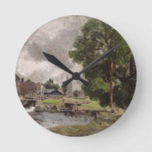 Dedham Lock and Mill Round Clock