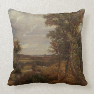 Dedham Vale, 1802 (oil on canvas) Cushion