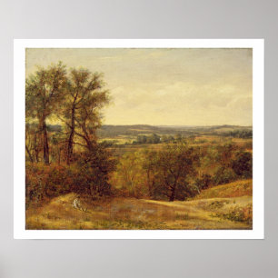 Dedham Vale, c.1802 (oil on canvas) Poster