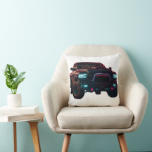 Dedicated Kissen Dodge TRX Neon Truck