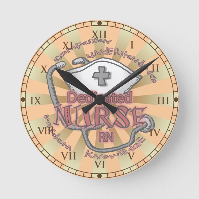 Dedicated nurse axiom  round clock (Front)