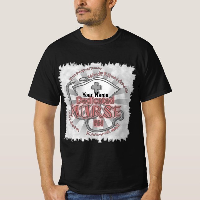 Dedicated nurse axiom  T-Shirt (Front)