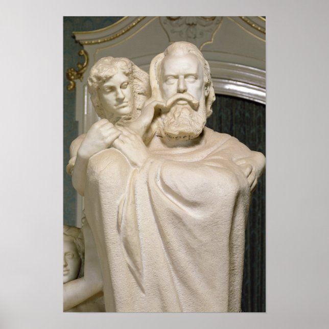 Dedication to Brahms, 1909 Poster (Front)