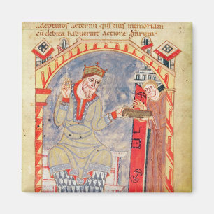 Dedication to Charles the Bald, from Magnet