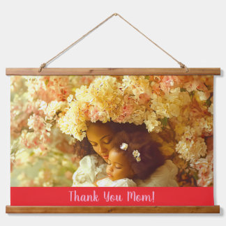 Dedication To Moms Hanging Tapestry