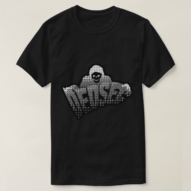 Dedsec Logo Sticker T-Shirt (Design Front)